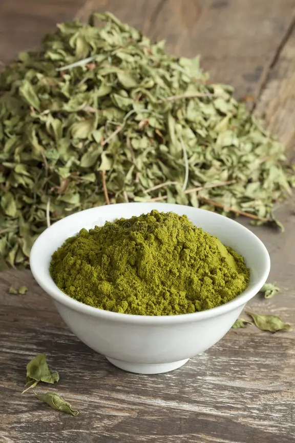 Henna Powder & Leaves